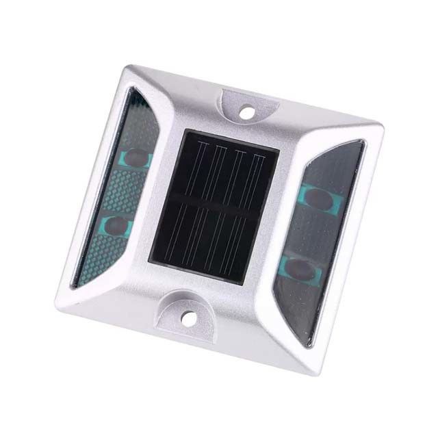 IP68 مضاد للماء مصابيح علامة الطرق الشمسية شهادة RoHS للمواقف