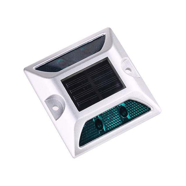 IP68 مضاد للماء مصابيح علامة الطرق الشمسية شهادة RoHS للمواقف