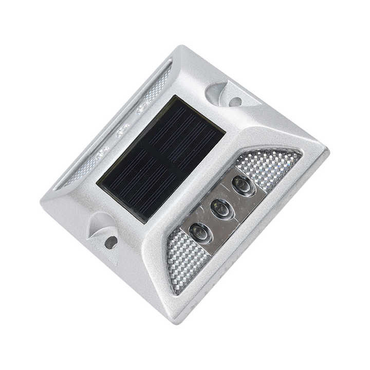 مضاد للأشعة فوق البنفسجية الكمبيوتر الشمسي LED علامات الطريق الألومنيوم صب الطرق نور Stud