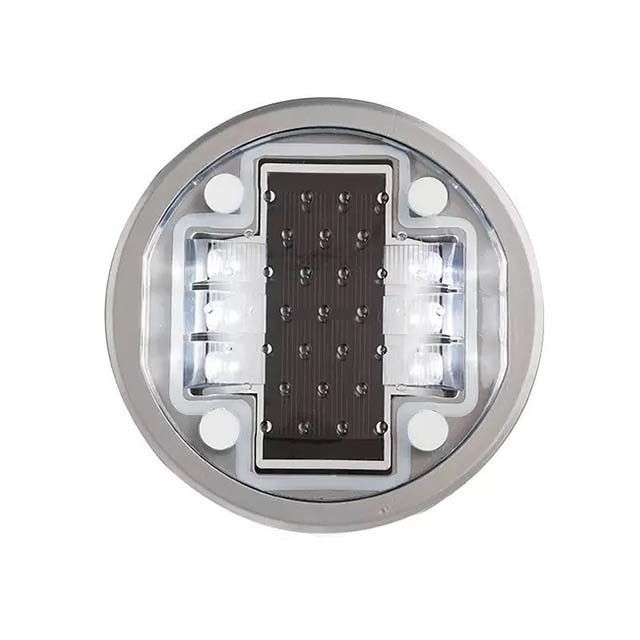 انعكاسات الطرق الشمسية المضيئة IP68 مع 5 ألوان LED