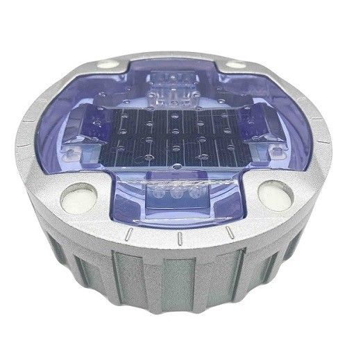 ضوء تحذير المرور المومض للطاقة الشمسية LED Road Stud Reflectors للسلامة على الطريق