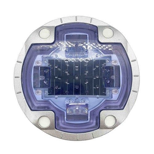 ضوء تحذير المرور المومض للطاقة الشمسية LED Road Stud Reflectors للسلامة على الطريق