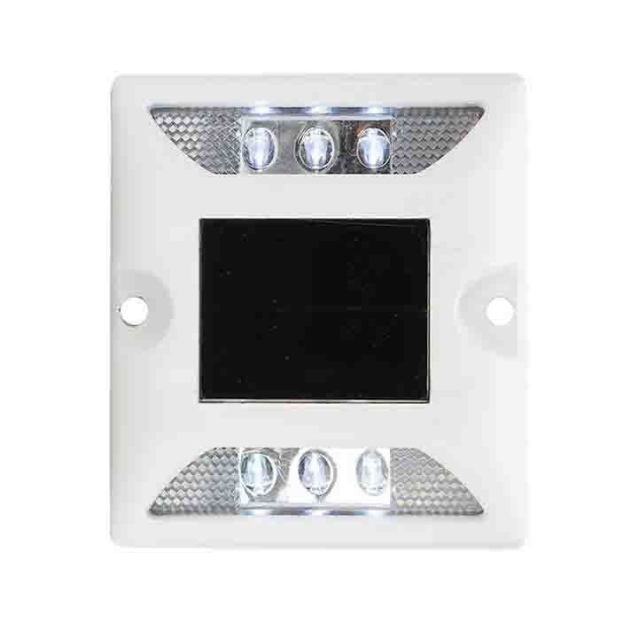 الضوء الصفراء LED الطاقة الشمسية الطرق العقاب الألومنيوم عالية الرؤية
