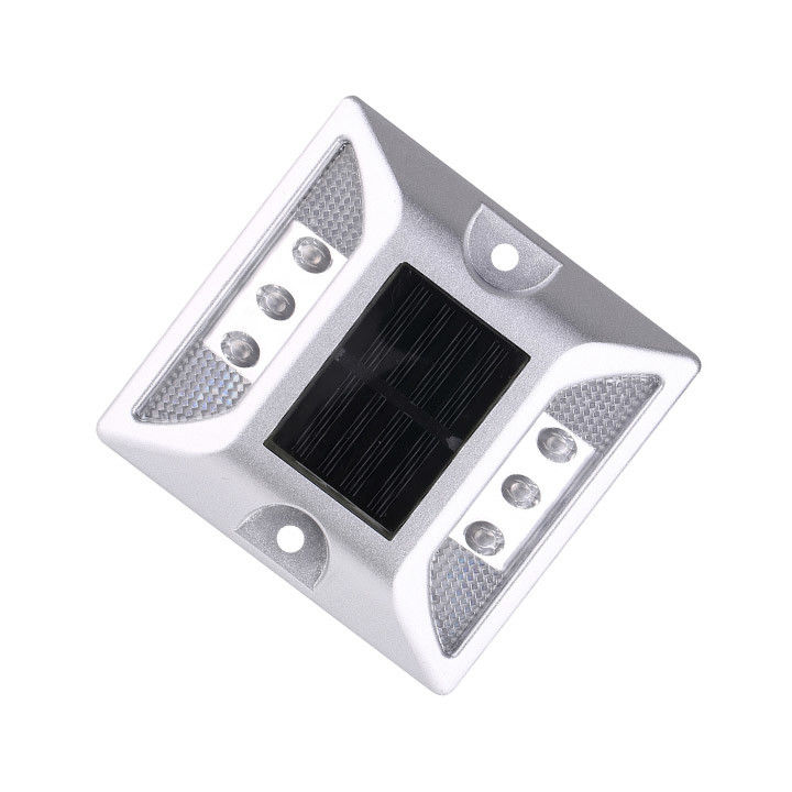 IP68 الألومنيوم الطاقة الشمسية LED الطرق الدبابيس اللون الأخضر الطريق السريع عيون القطة العاكسات