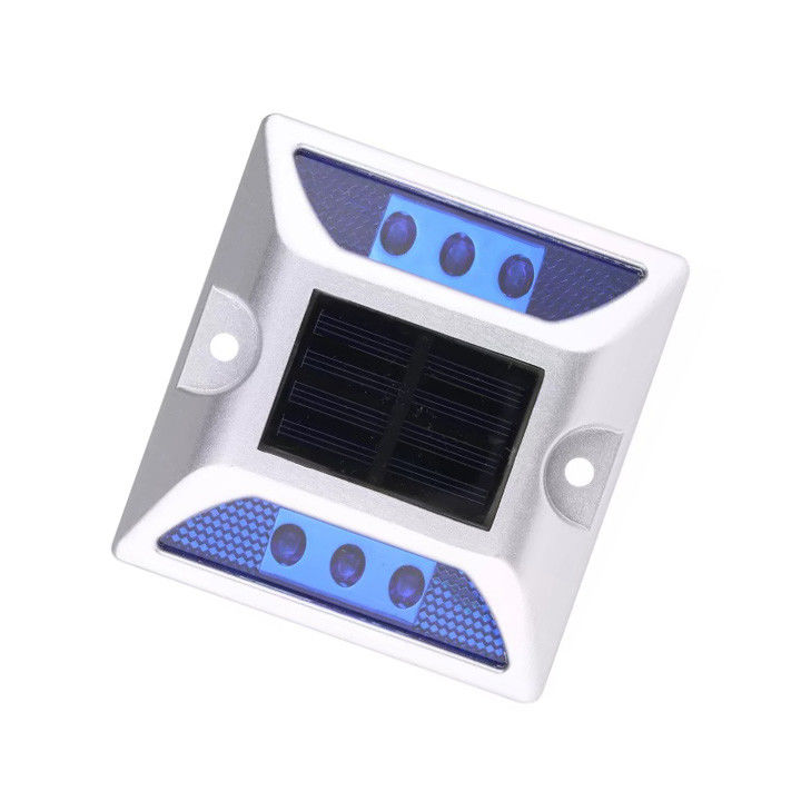 شمسية LED الطرق المقابض الضوء علامة الرصيف سلامة المرور عيون القطة العاكسة