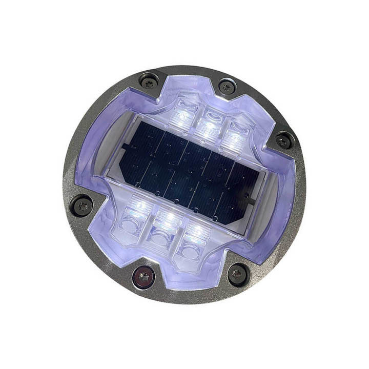 الطاقة الشمسية LED الطرق العضات الألومنيوم المدمجة القطط العيون عاكسة للطريق السريع