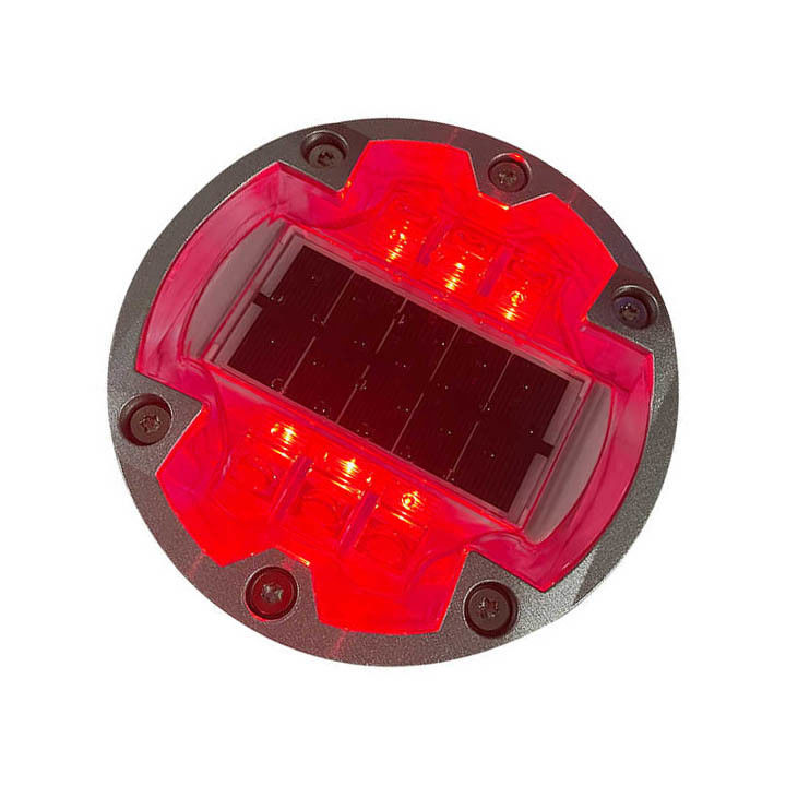 الطاقة الشمسية LED الطرق العضات الألومنيوم المدمجة القطط العيون عاكسة للطريق السريع